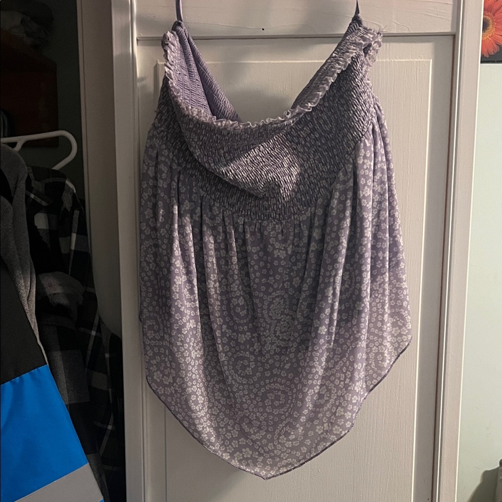Torrid Lavender Floral Smocked Camisole